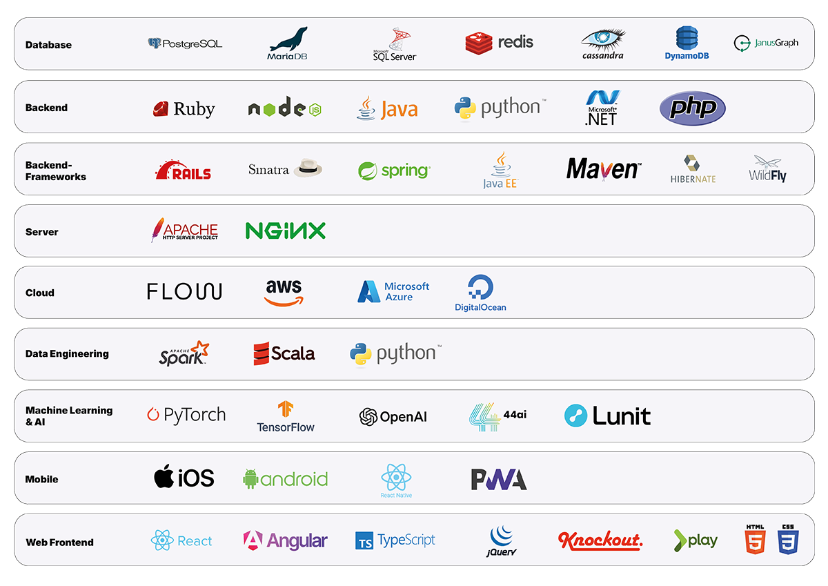 Technology Stack Visualization